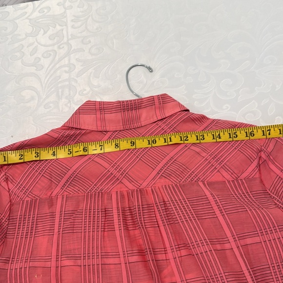 Trina Turk Aisling Print Long Sleeve Shirtdress. Size Medium - Picture 10 of 14